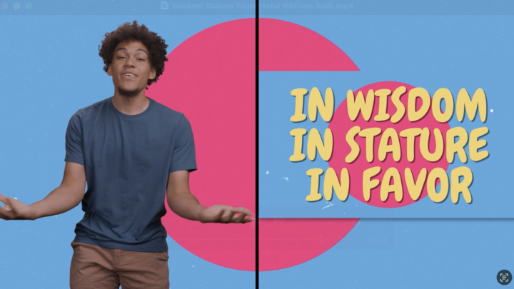 Wisdom Stature and Favor Luke Sing God's Word Product Screenshot Image Hand Motions